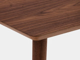 walnut veneer oakywood classic desk detail closeup | walnut veneer,
