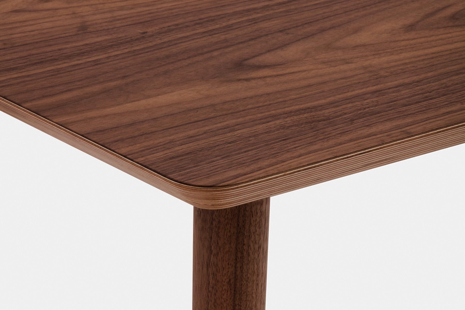 walnut veneer oakywood classic desk detail closeup | walnut veneer,