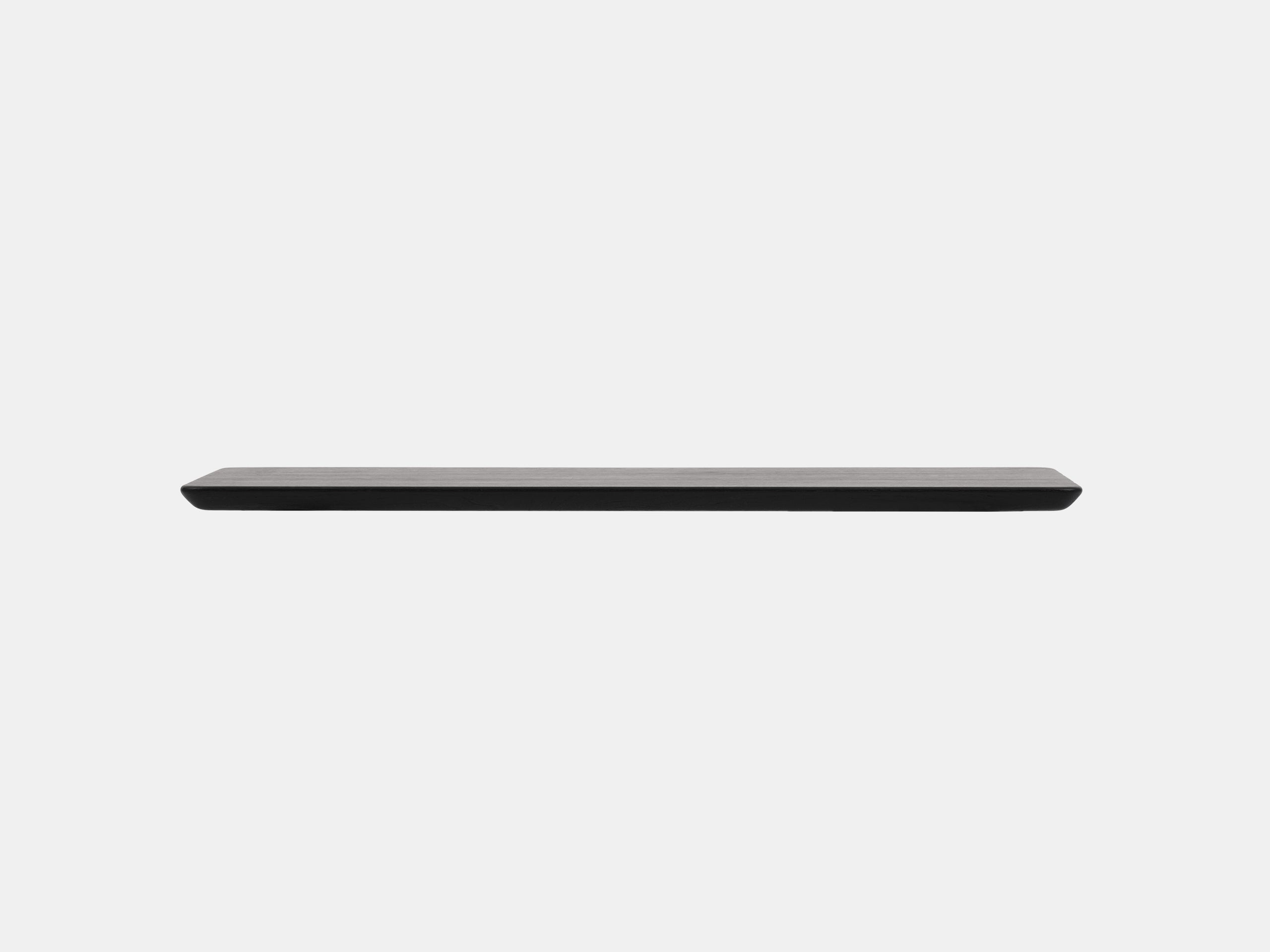 Oakywood Wooden Table Top in black – modern black wooden top for desks or tables | black,