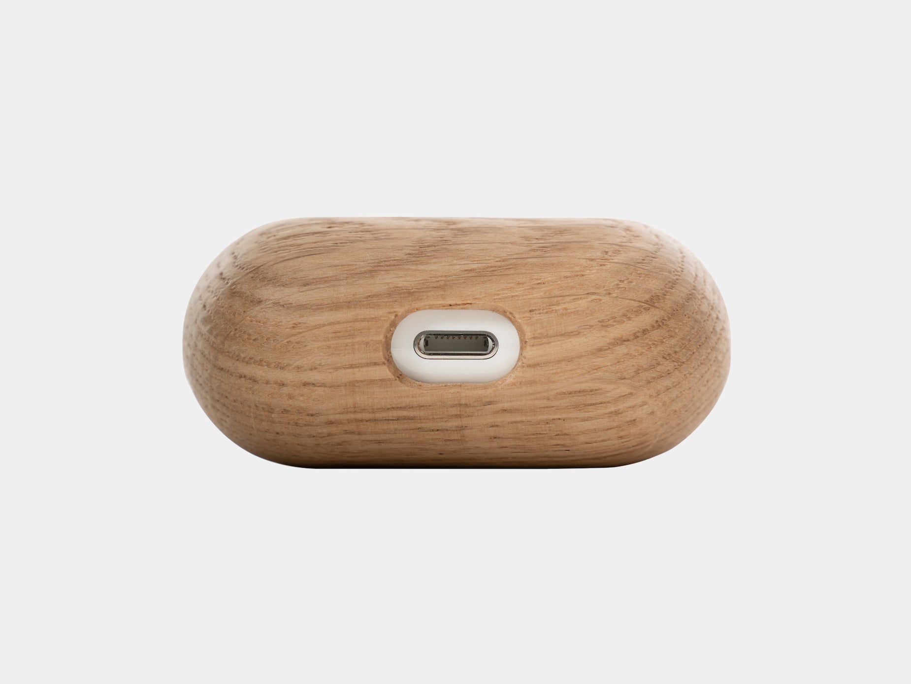 oakywood oak wooden airpods 3 case connector | oak, airpods 3