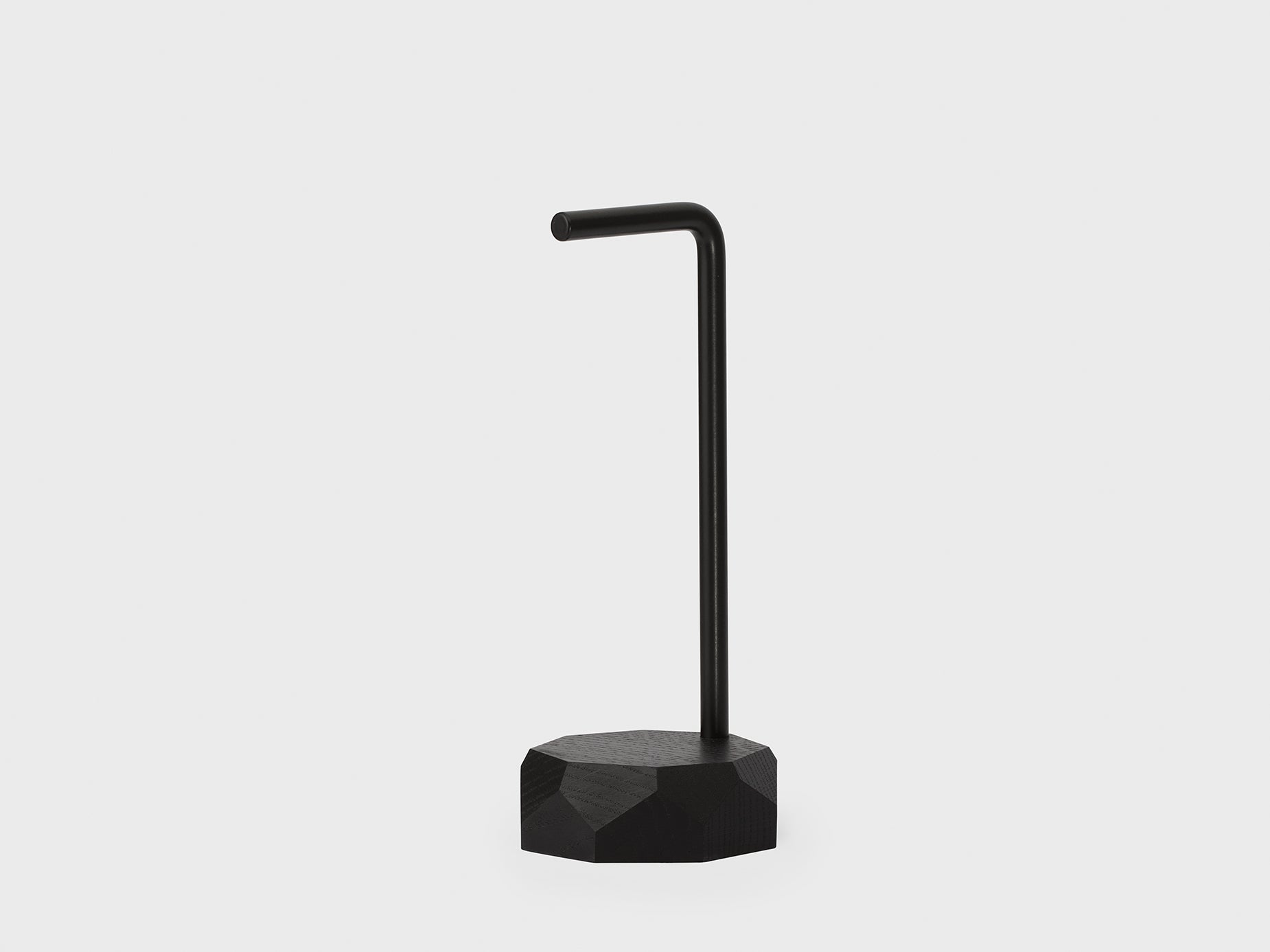 black Headphones Stand | black