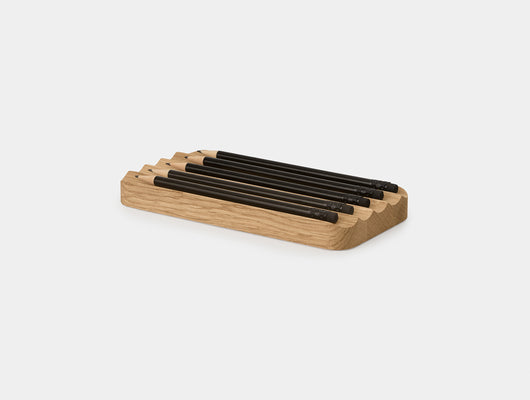 oakyblocks oak pen tray side view | oak