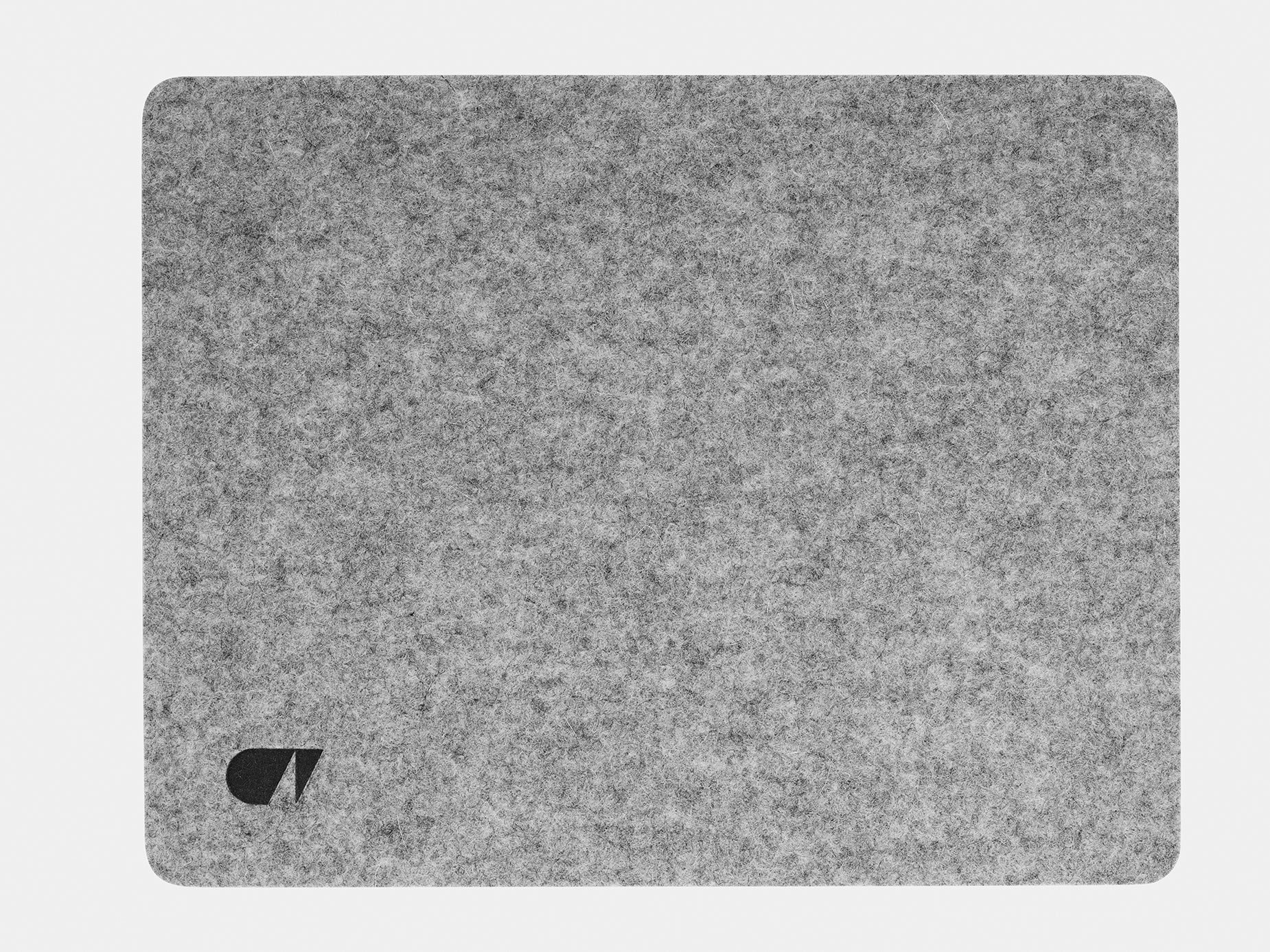 oakywood grey felt mouse pad | grey