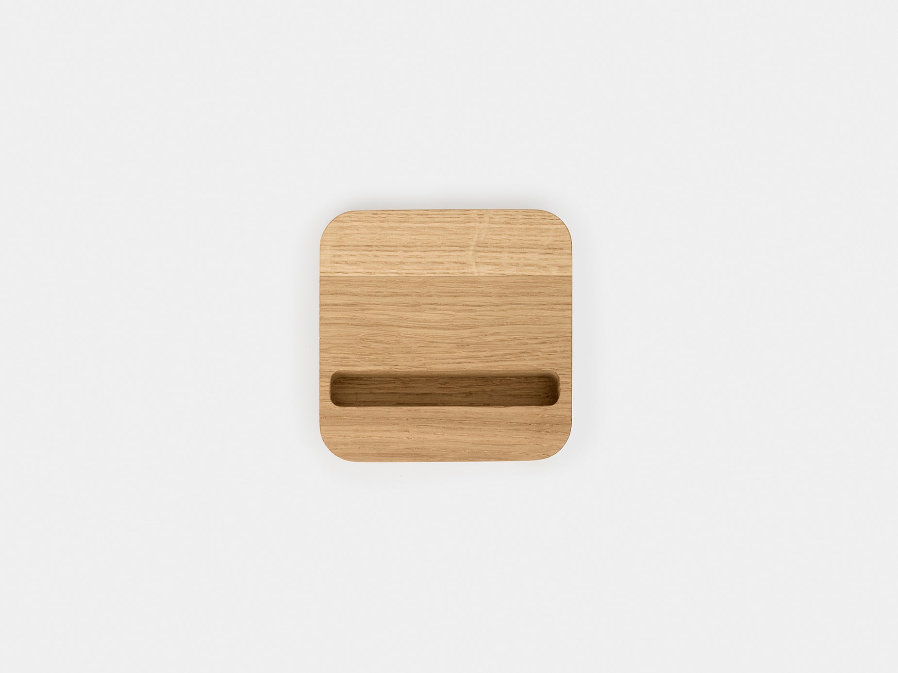 oakyblocks oak smartphone holder top view | oak