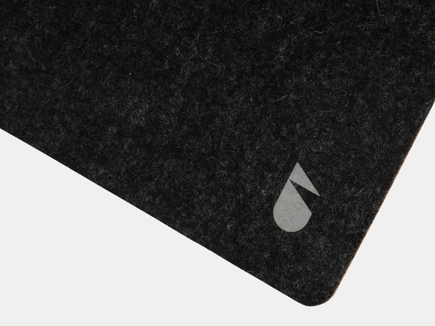 oakywood anthracite felt mouse pad details | anthracite